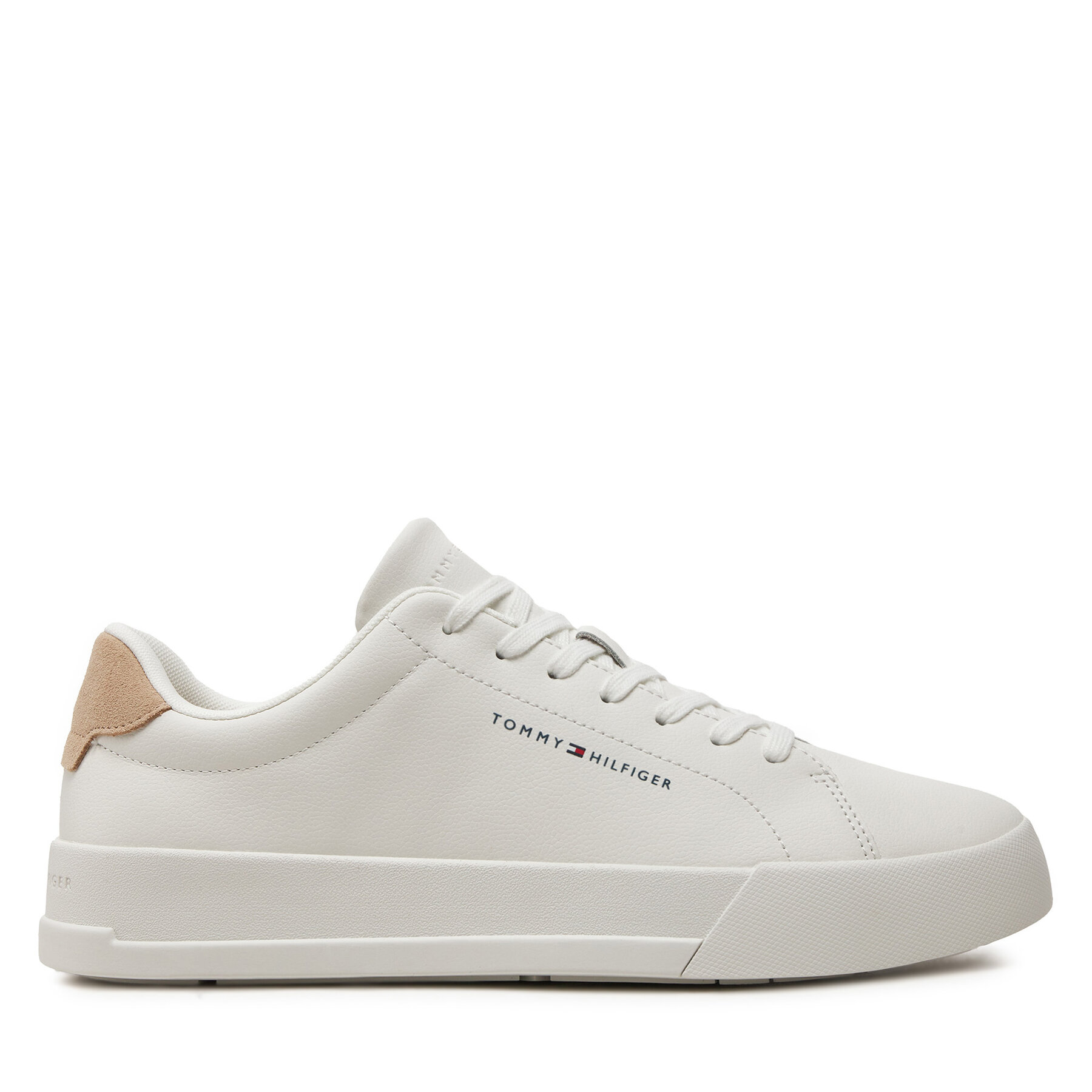 Sneakers Tommy Hilfiger Th Court Leather Grain Ess FM0FM05297 Écru Sneakers Tommy Hilfiger Th Court Leather Grain Ess FM0FM05297 Écru von Tommy Hilfiger