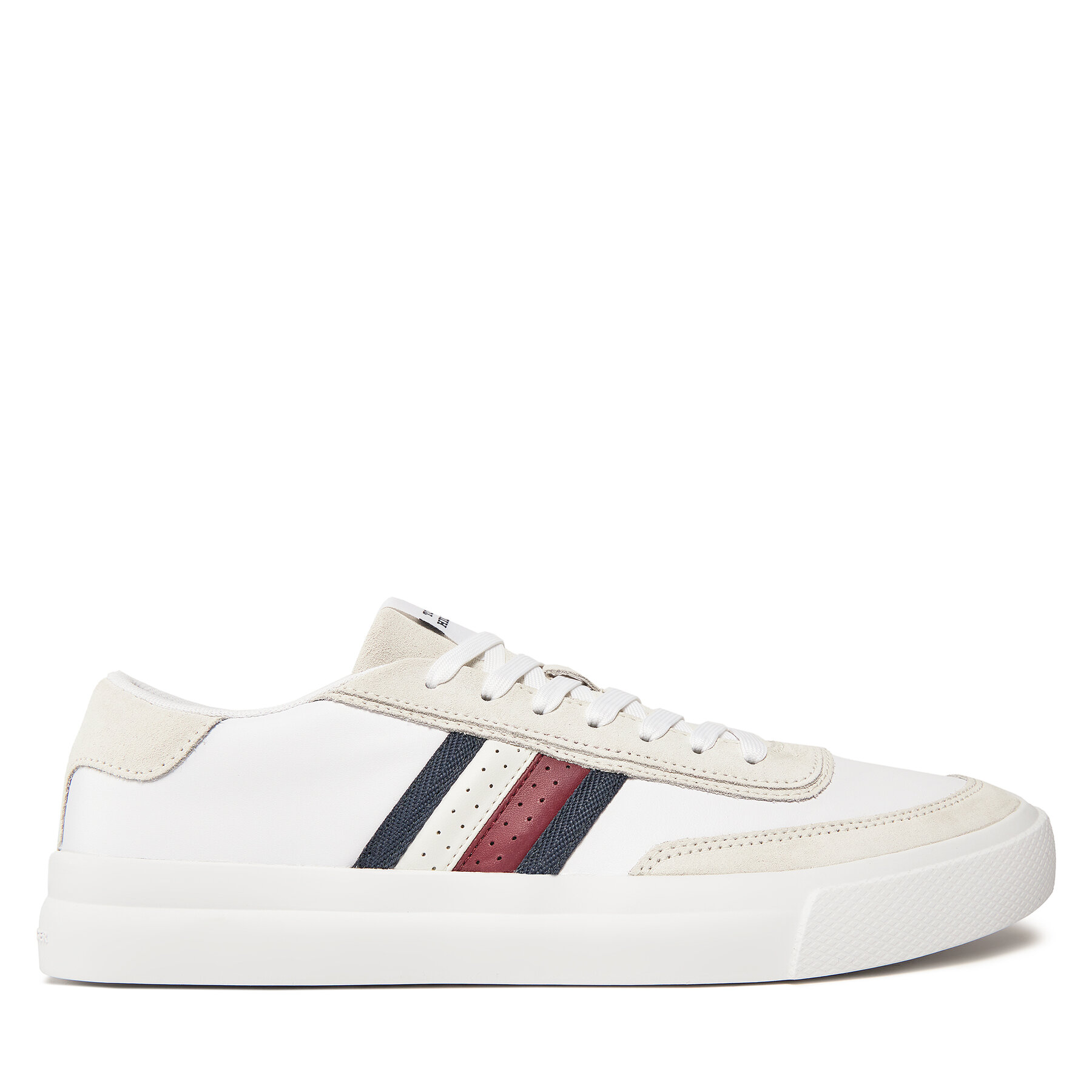 Sneakers Tommy Hilfiger Th Cupset Rwb Lth FM0FM04975 White YBS von Tommy Hilfiger