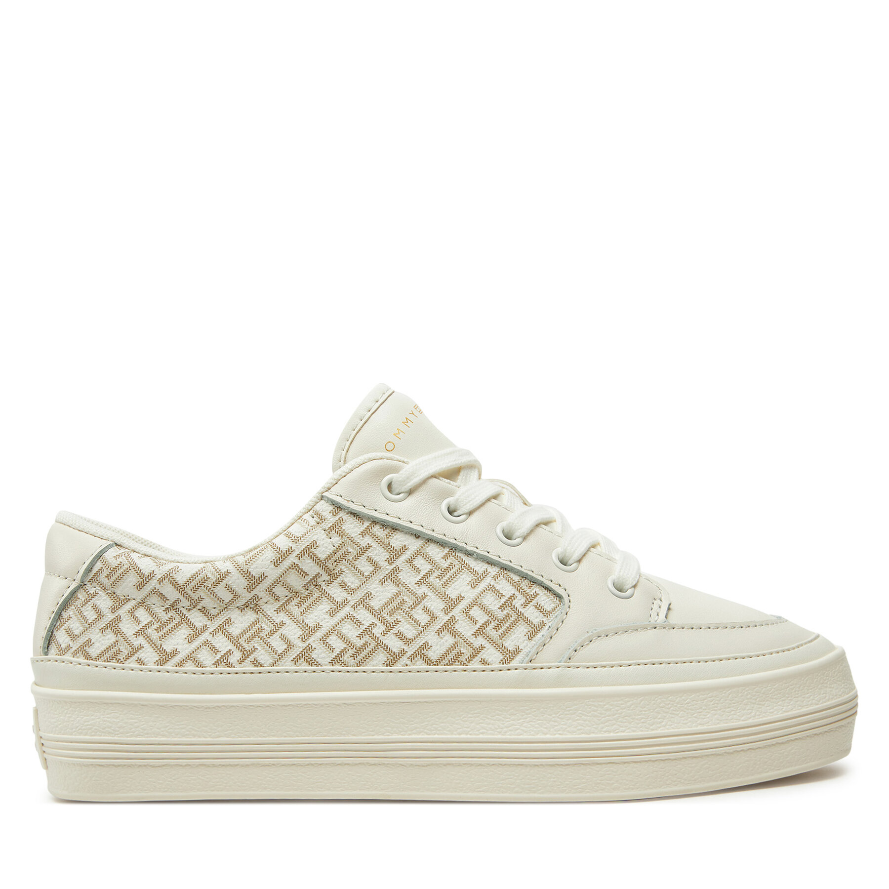 Sneakers Tommy Hilfiger Vulc Leather Sneaker Monogram FW0FW08331 Écru Sneakers Tommy Hilfiger Vulc Leather Sneaker Monogram FW0FW08331 Écru von Tommy Hilfiger