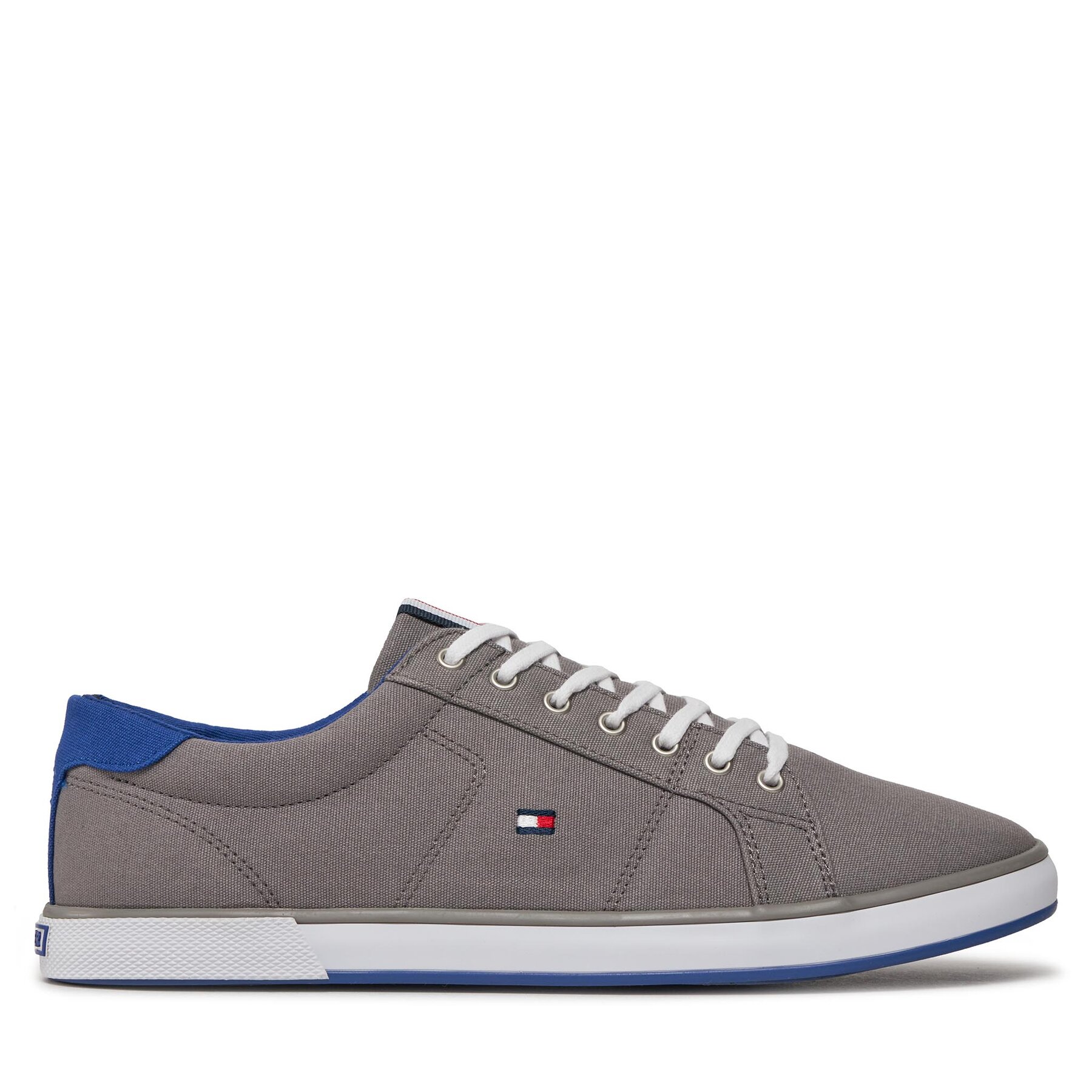 Sneakers aus Stoff Tommy Hilfiger Harlow 1D FM0FM00596 Steel Grey 039 von Tommy Hilfiger