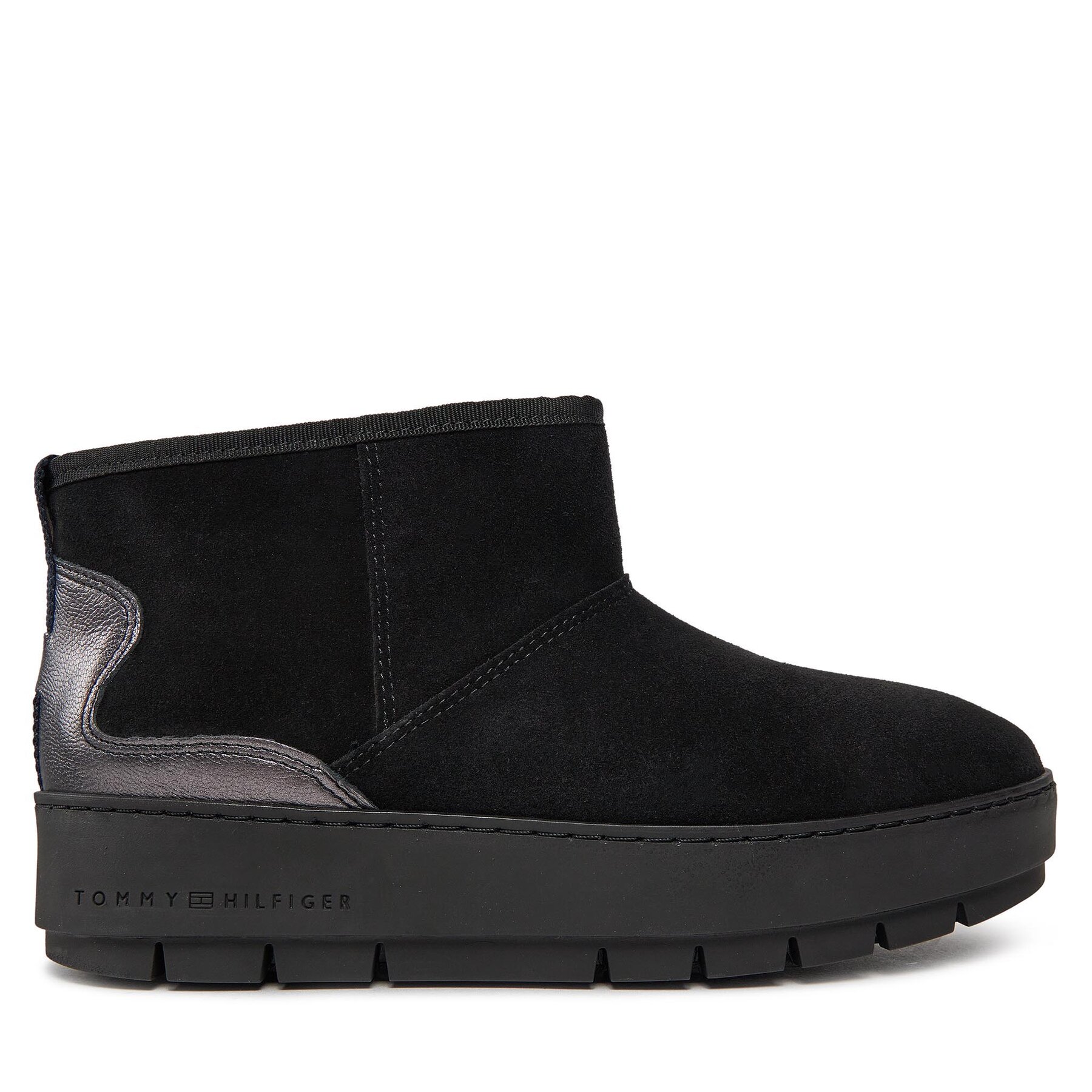 Schneeschuhe Tommy Hilfiger Metallic Suede Snowboot FW0FW07850 Schwarz Schneeschuhe Tommy Hilfiger Metallic Suede Snowboot FW0FW07850 Schwarz von Tommy Hilfiger