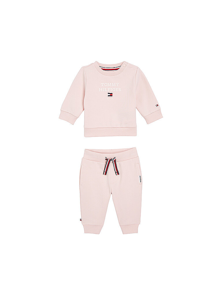 TOMMY HILFIGER Baby Set Sweater und Hose 2-teilig rosa | 62 von Tommy Hilfiger