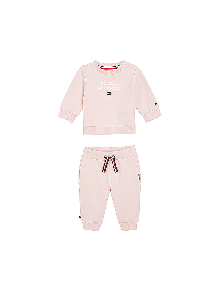 TOMMY HILFIGER Baby Set Sweater und Hose 2-teilig rosa | 68 von Tommy Hilfiger