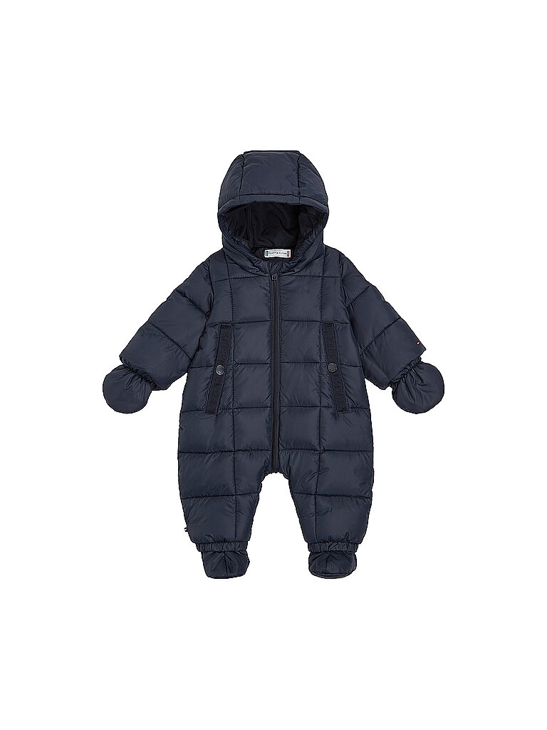 TOMMY HILFIGER Baby Skianzug dunkelblau | 74 von Tommy Hilfiger