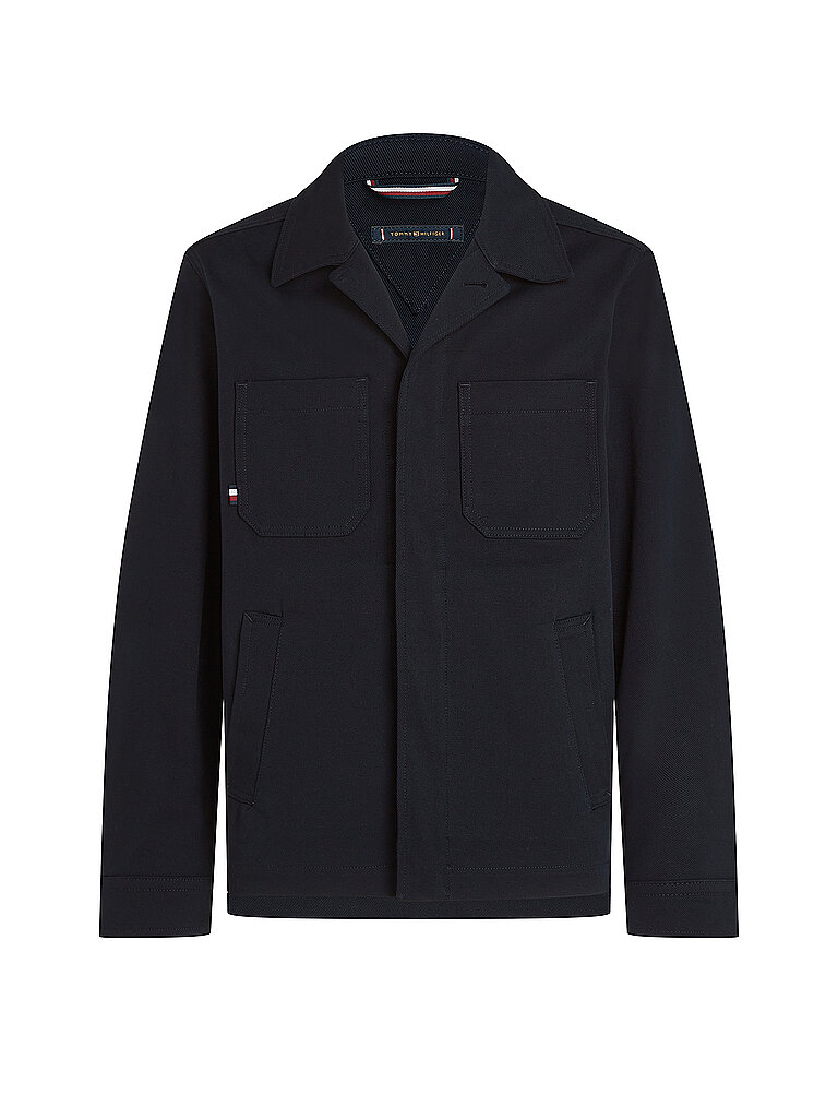 TOMMY HILFIGER Blouson blau | L von Tommy Hilfiger