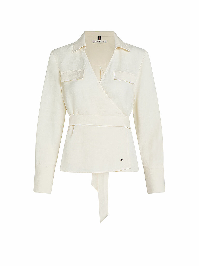 TOMMY HILFIGER Bluse creme | 34 TOMMY HILFIGER Bluse creme | 34 von Tommy Hilfiger