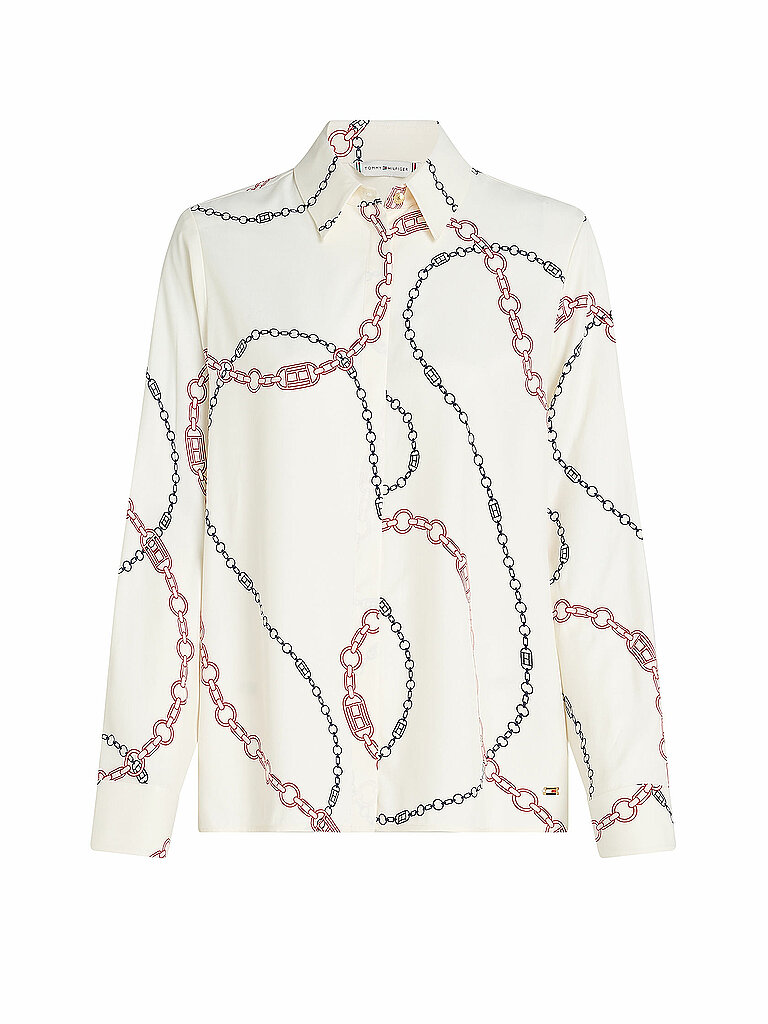 TOMMY HILFIGER Bluse weiss | 34 von Tommy Hilfiger