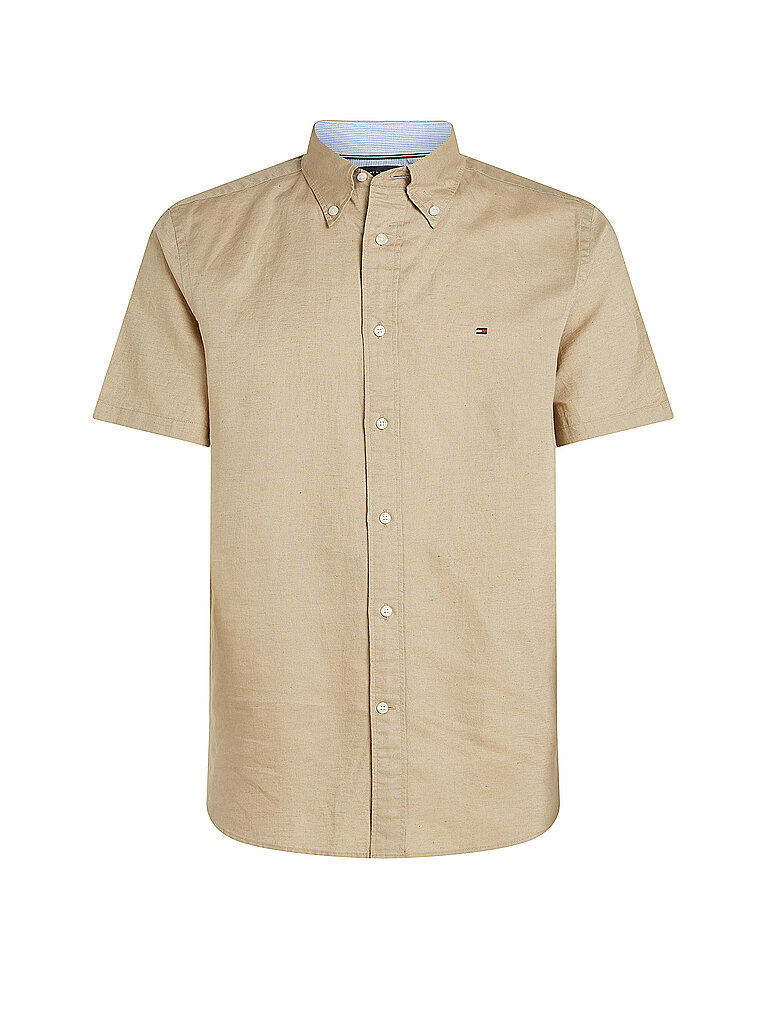 TOMMY HILFIGER Hemd beige | XXL von Tommy Hilfiger