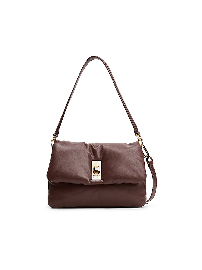 TOMMY HILFIGER Henkeltasche braun TOMMY HILFIGER Henkeltasche braun von Tommy Hilfiger