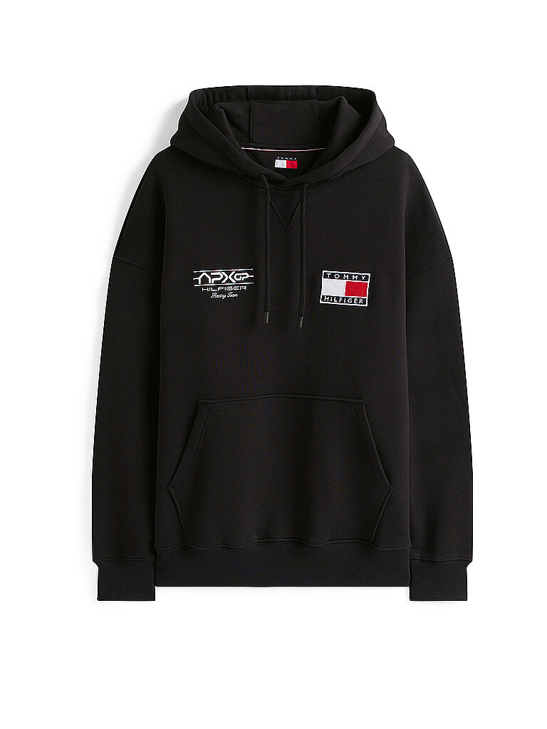 TOMMY HILFIGER Kapuzensweater - Hoodie schwarz | M von Tommy Hilfiger