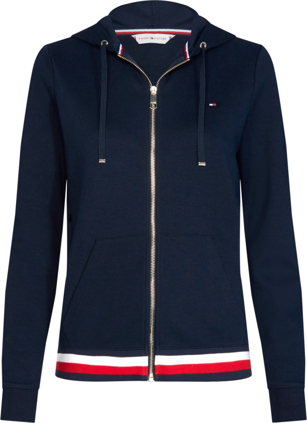 Tommy Hilfiger Kapuzensweatjacke »HERITAGE ZIP-THROUGH HOODIE« von Tommy Hilfiger