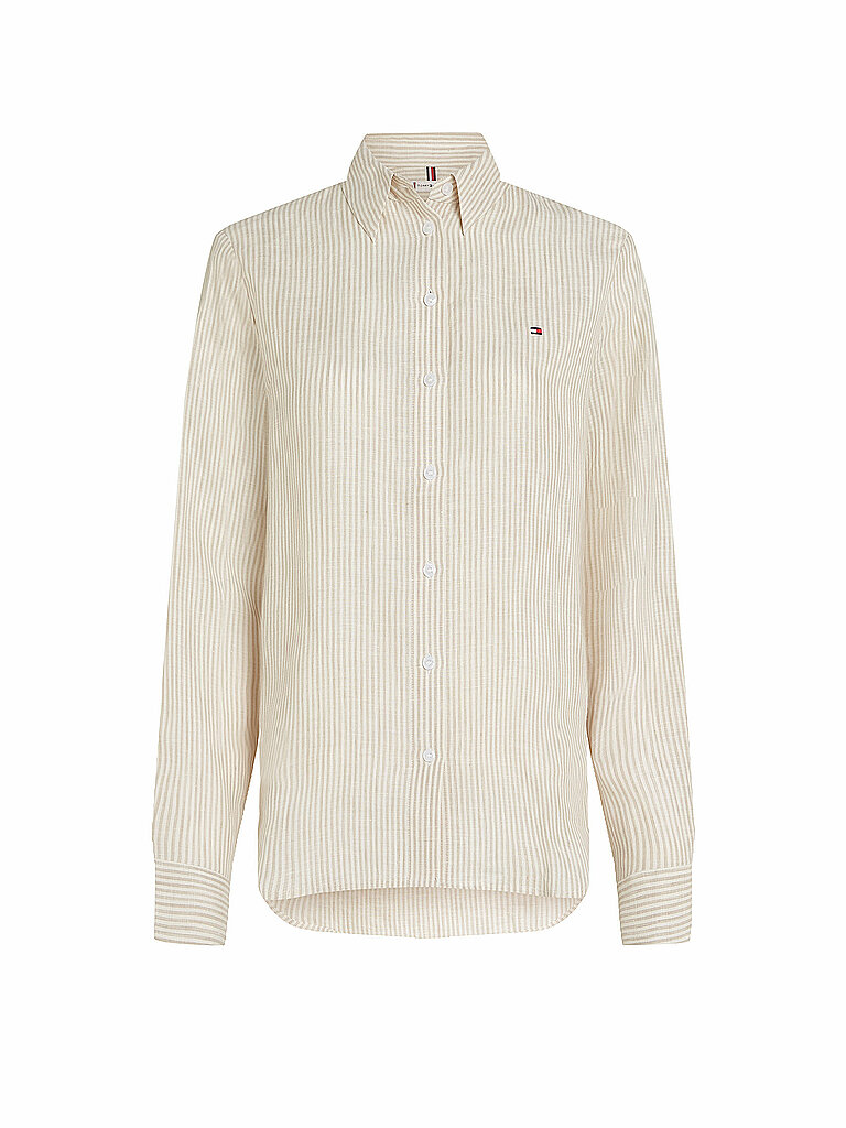 TOMMY HILFIGER Leinenbluse weiss | 40 TOMMY HILFIGER Leinenbluse weiss | 40 von Tommy Hilfiger