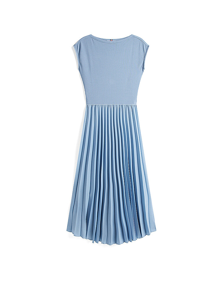 TOMMY HILFIGER Midikleid  blau | S von Tommy Hilfiger