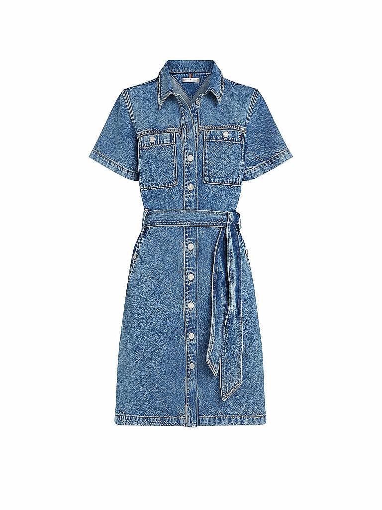 TOMMY HILFIGER Minikleid blau | 42 TOMMY HILFIGER Minikleid blau | 42 von Tommy Hilfiger