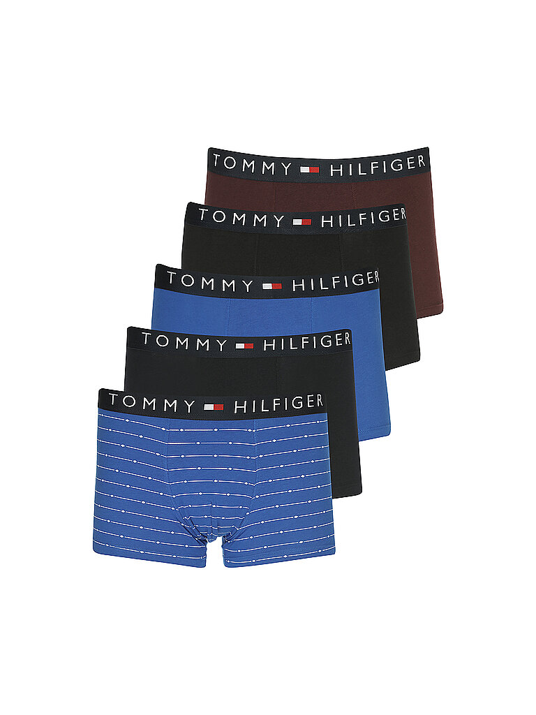 TOMMY HILFIGER Pants 5er Pkg white bunt | L von Tommy Hilfiger