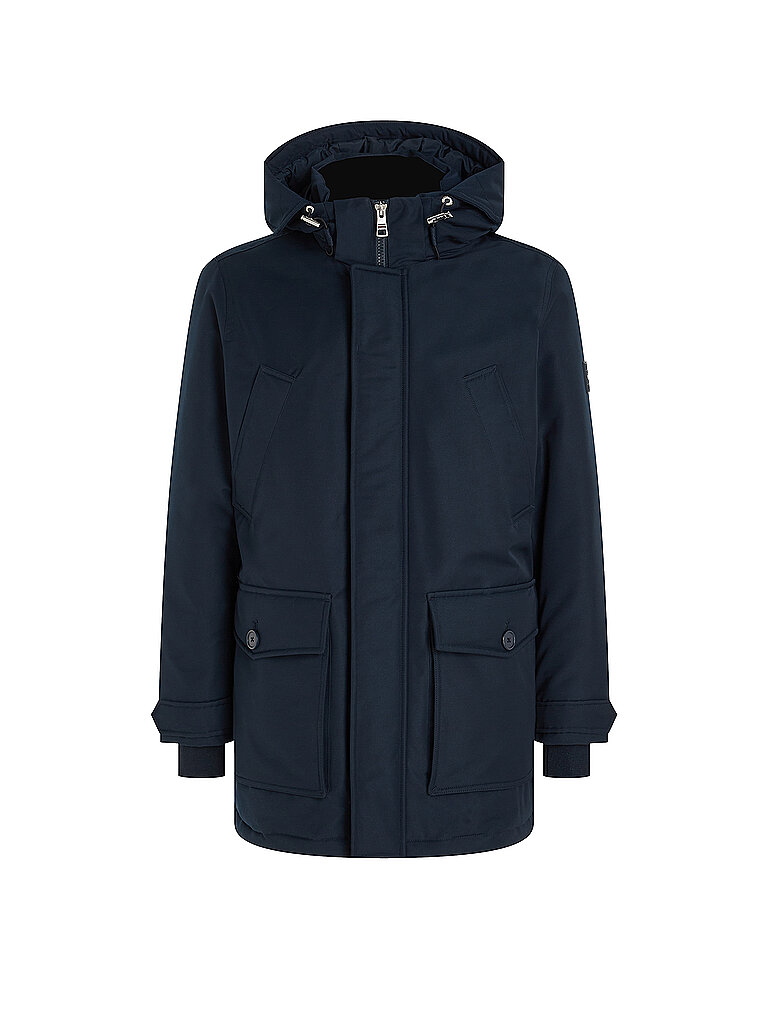 TOMMY HILFIGER Parka blau | S von Tommy Hilfiger