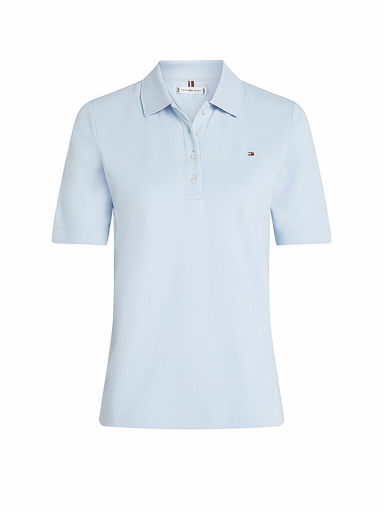 TOMMY HILFIGER Poloshirt Regular Fit 1985 hellblau | XL von Tommy Hilfiger