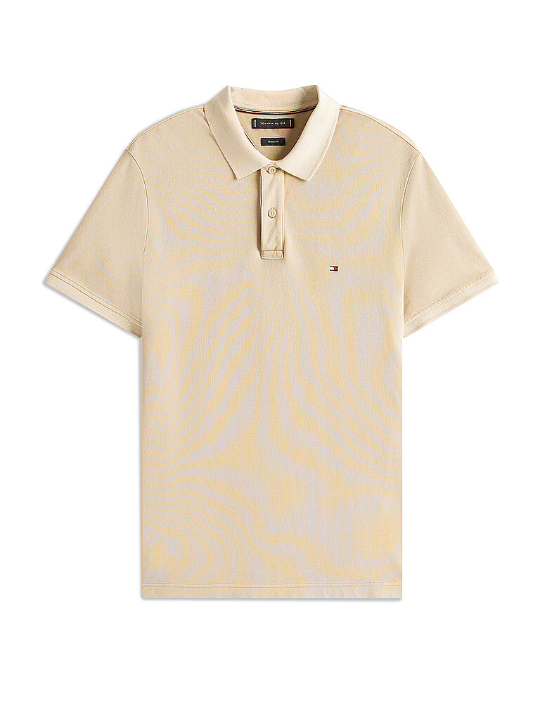 TOMMY HILFIGER Poloshirt Regular Fit beige | M TOMMY HILFIGER Poloshirt Regular Fit beige | M von Tommy Hilfiger