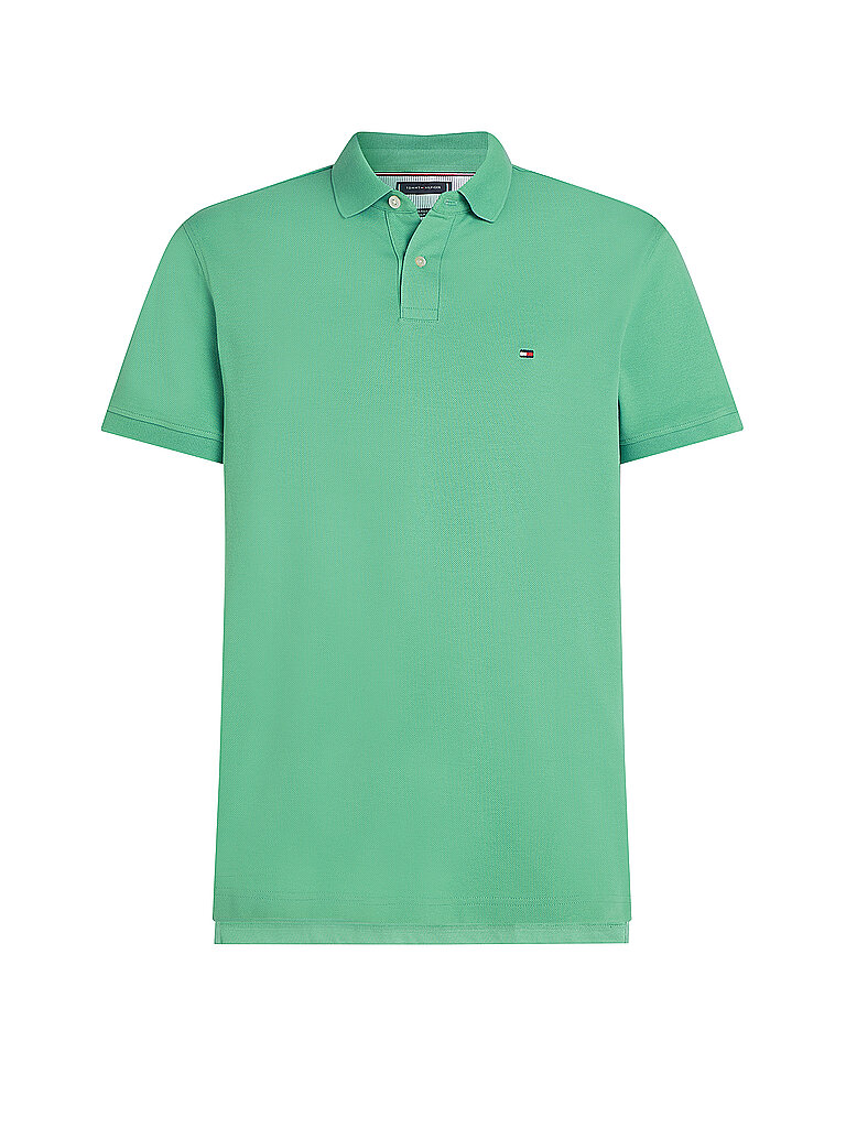 TOMMY HILFIGER Poloshirt Slim Fit grün | XXL TOMMY HILFIGER Poloshirt Slim Fit grün | XXL von Tommy Hilfiger
