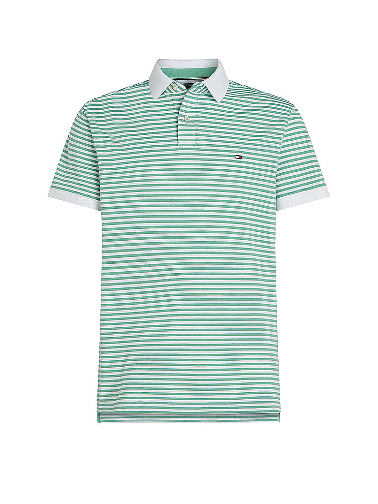 TOMMY HILFIGER Poloshirt Slim Fit grün | XXL TOMMY HILFIGER Poloshirt Slim Fit grün | XXL von Tommy Hilfiger