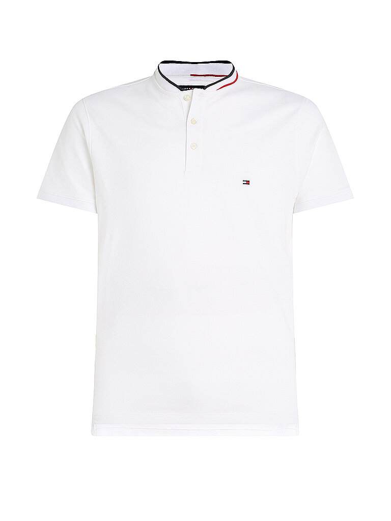 TOMMY HILFIGER Poloshirt Slim Fit weiss | XXXL von Tommy Hilfiger