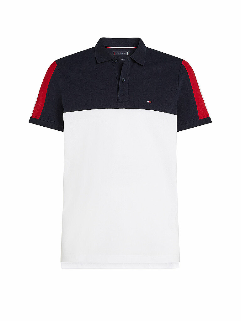 TOMMY HILFIGER Poloshirt weiss | XXL von Tommy Hilfiger
