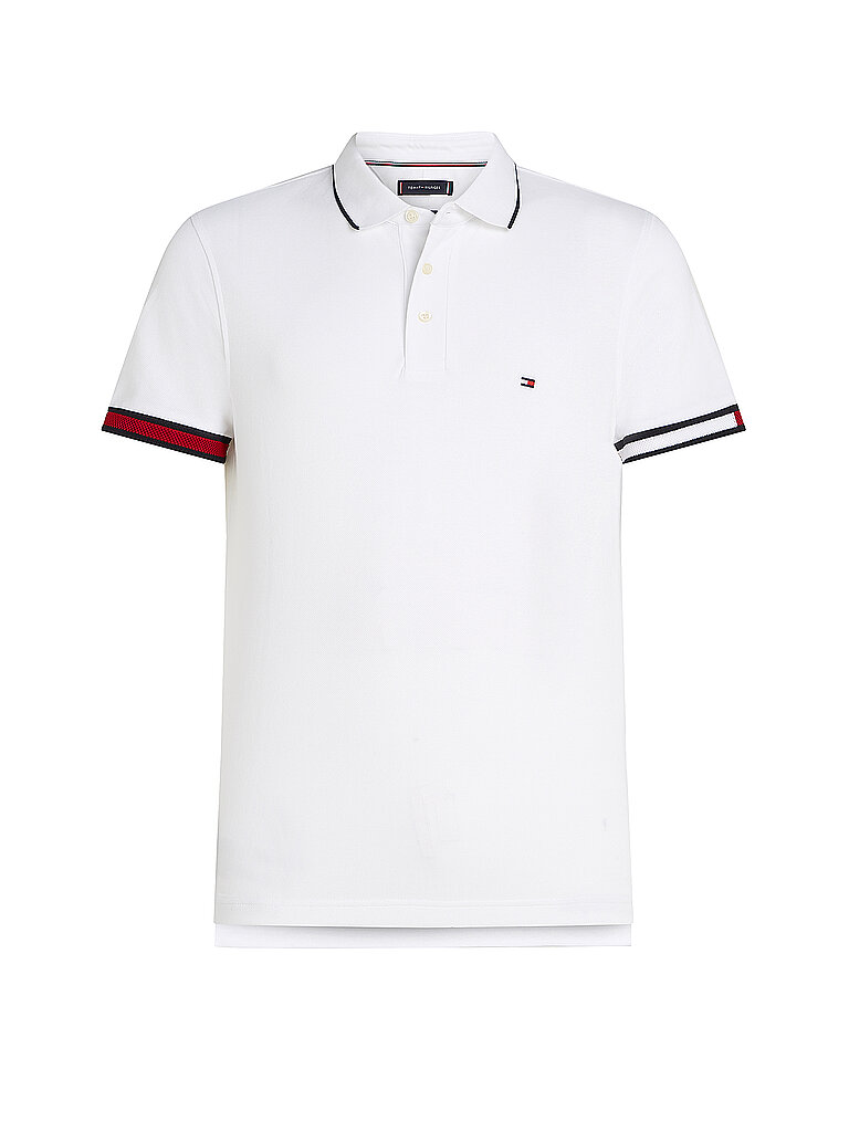 TOMMY HILFIGER Poloshirt  weiss | XXL von Tommy Hilfiger