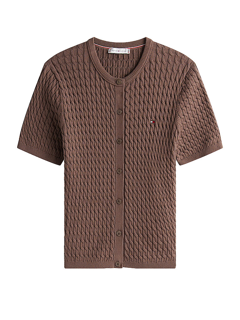 TOMMY HILFIGER Pullover braun | M TOMMY HILFIGER Pullover braun | M von Tommy Hilfiger
