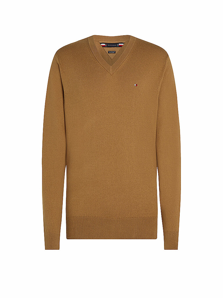 TOMMY HILFIGER Pullover camel | XXL von Tommy Hilfiger