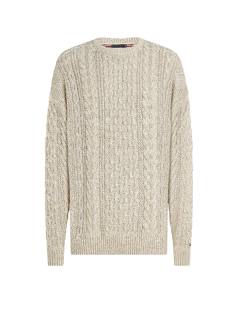TOMMY HILFIGER Pullover creme | L TOMMY HILFIGER Pullover creme | L von Tommy Hilfiger