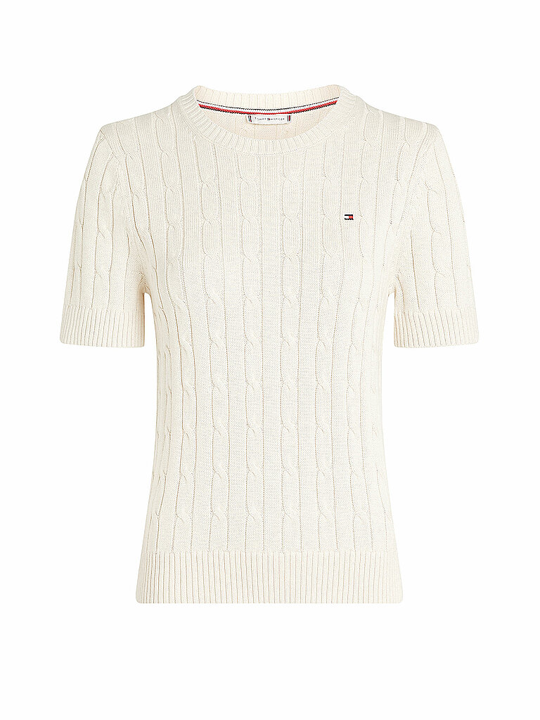 TOMMY HILFIGER Pullover creme | S von Tommy Hilfiger