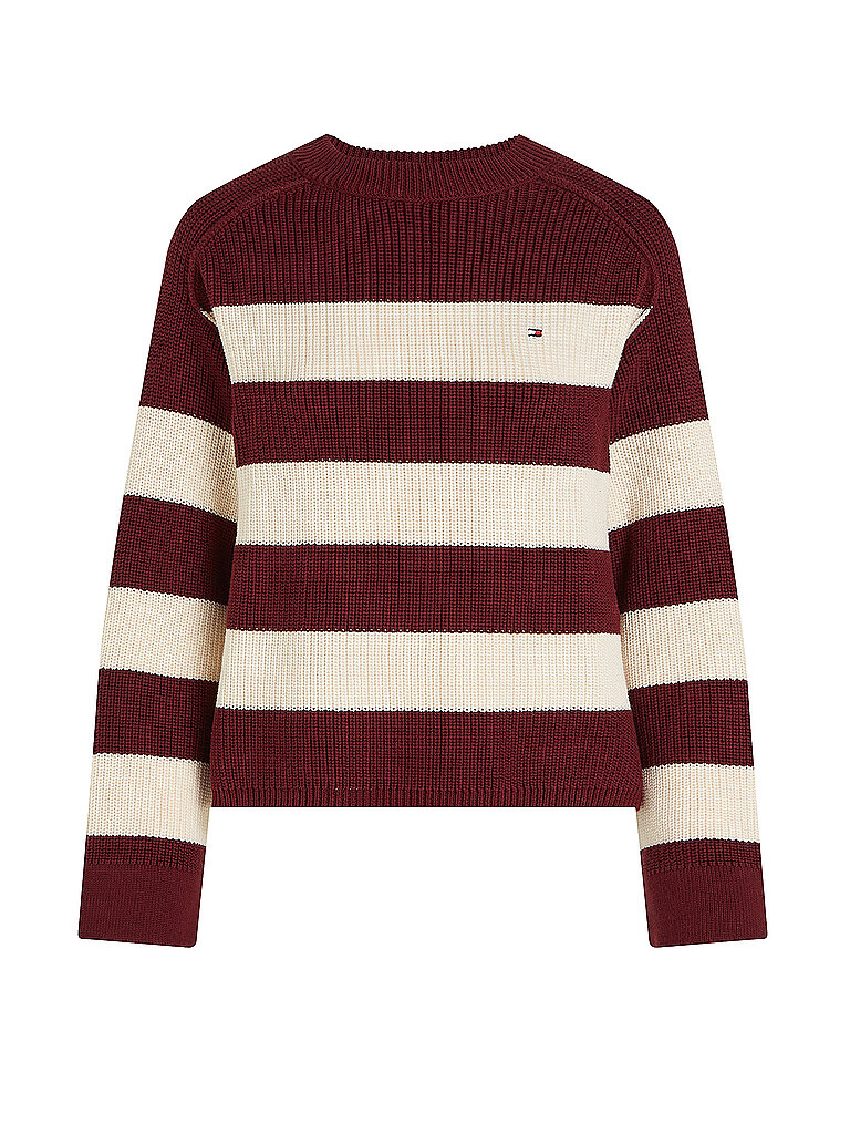 TOMMY HILFIGER Pullover dunkelrot | XL von Tommy Hilfiger