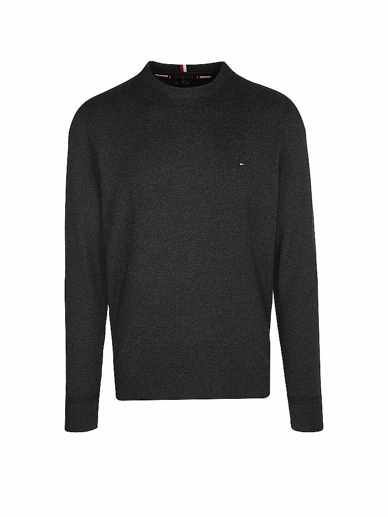 TOMMY HILFIGER Pullover grau | S von Tommy Hilfiger