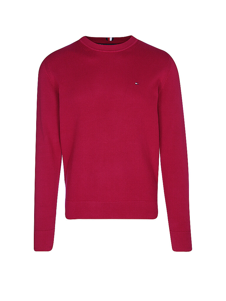 TOMMY HILFIGER Pullover rot | L von Tommy Hilfiger