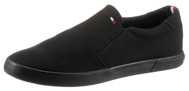 Tommy Hilfiger Slip-On Sneaker »ICONIC SLIP ON SNEAKER«, Slipper, Freizeitschuh, Halbschuh mit seitlichen Stretcheinsätzen von Tommy Hilfiger