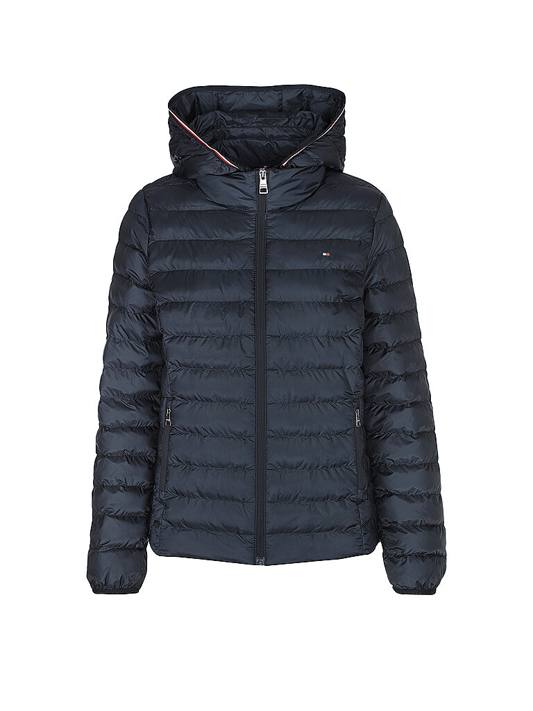 TOMMY HILFIGER Steppjacke dunkelblau | L von Tommy Hilfiger