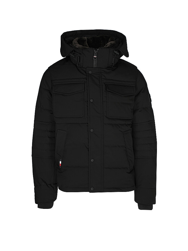 TOMMY HILFIGER Steppjacke schwarz | XXL von Tommy Hilfiger