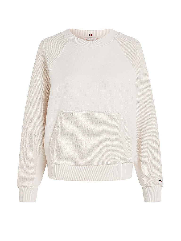 TOMMY HILFIGER Sweater beige | M von Tommy Hilfiger