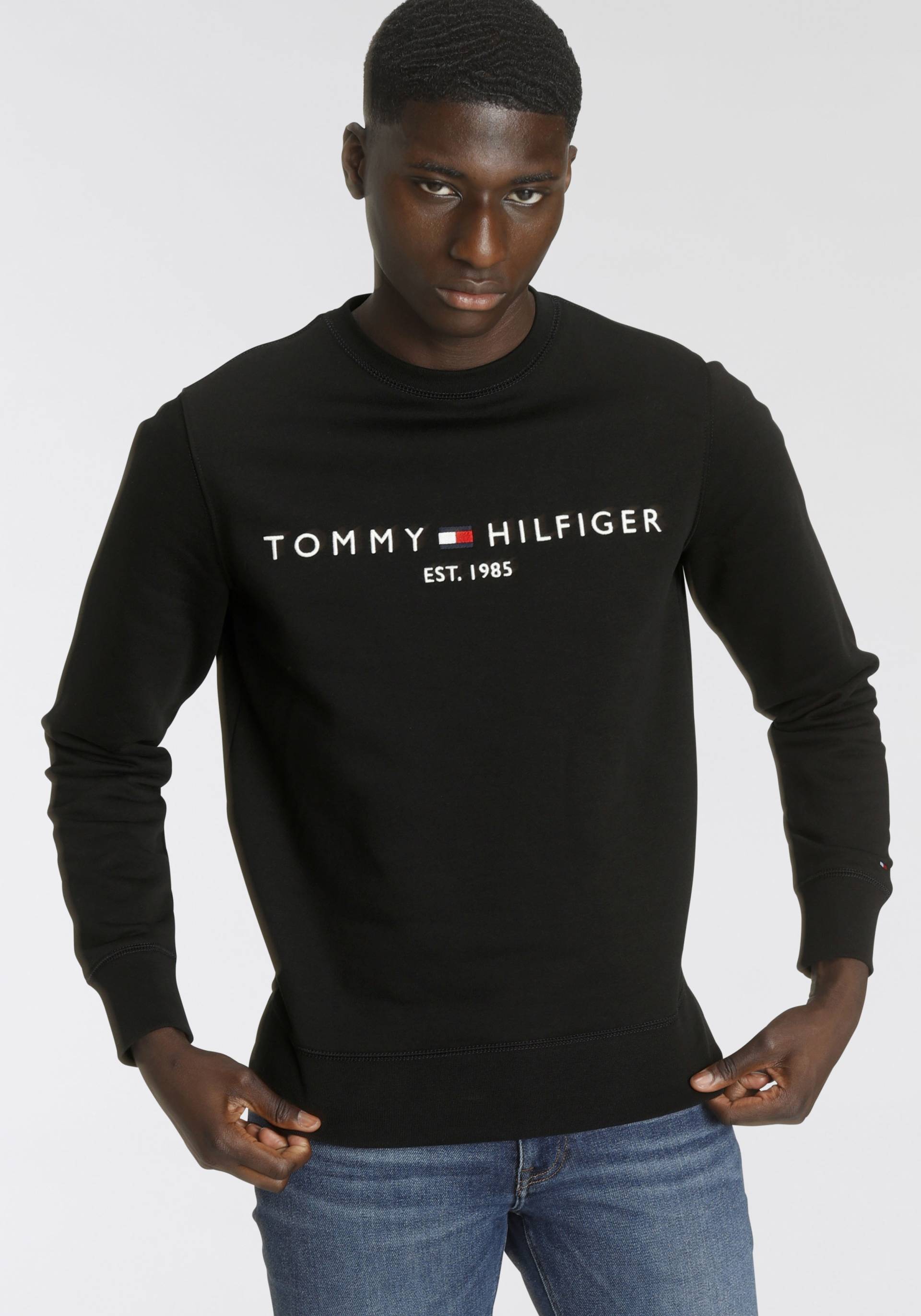 Tommy Hilfiger Sweatshirt »TOMMY LOGO SWEATSHIRT« von Tommy Hilfiger