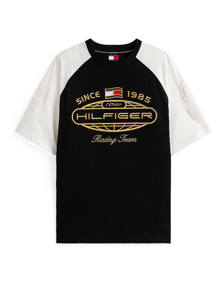 TOMMY HILFIGER T-Shirt  schwarz | M von Tommy Hilfiger