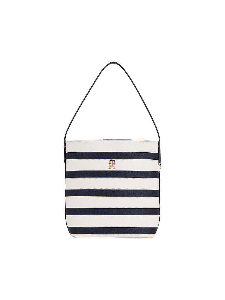 TOMMY HILFIGER Tasche - Hobo Bag dunkelblau von Tommy Hilfiger