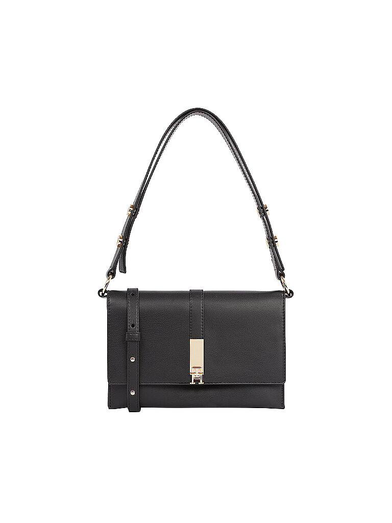 TOMMY HILFIGER Tasche - Mini Bag TH HERITAGE  schwarz von Tommy Hilfiger
