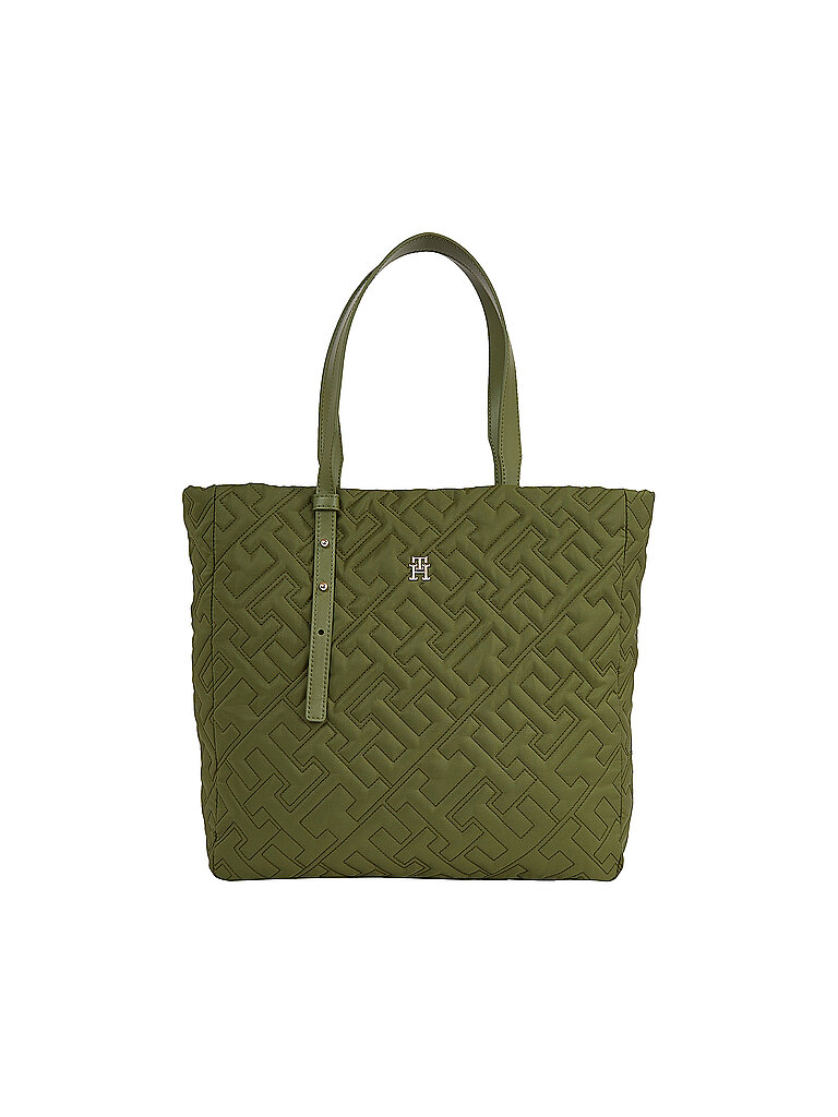 TOMMY HILFIGER Tasche - Shopper TH SOFT olive von Tommy Hilfiger