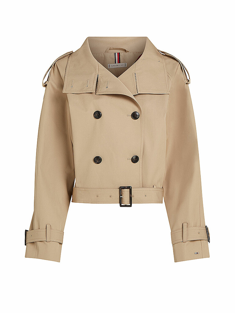 TOMMY HILFIGER Trenchcoat beige | 38 TOMMY HILFIGER Trenchcoat beige | 38 von Tommy Hilfiger