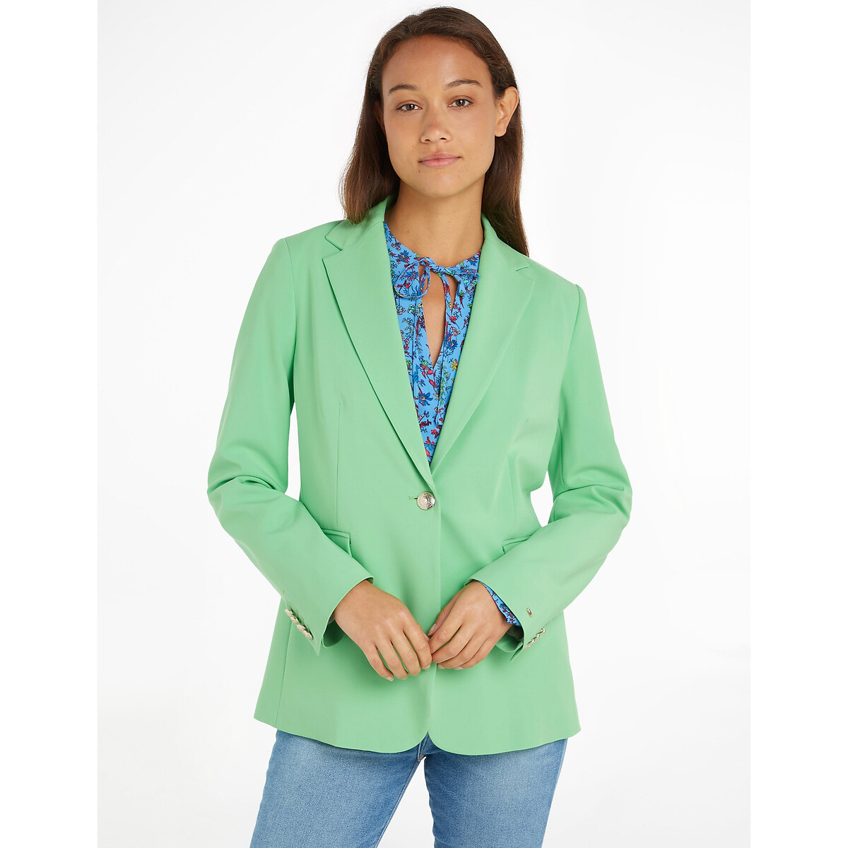 Taillierter Blazer mit Reverskragen von Tommy Hilfiger