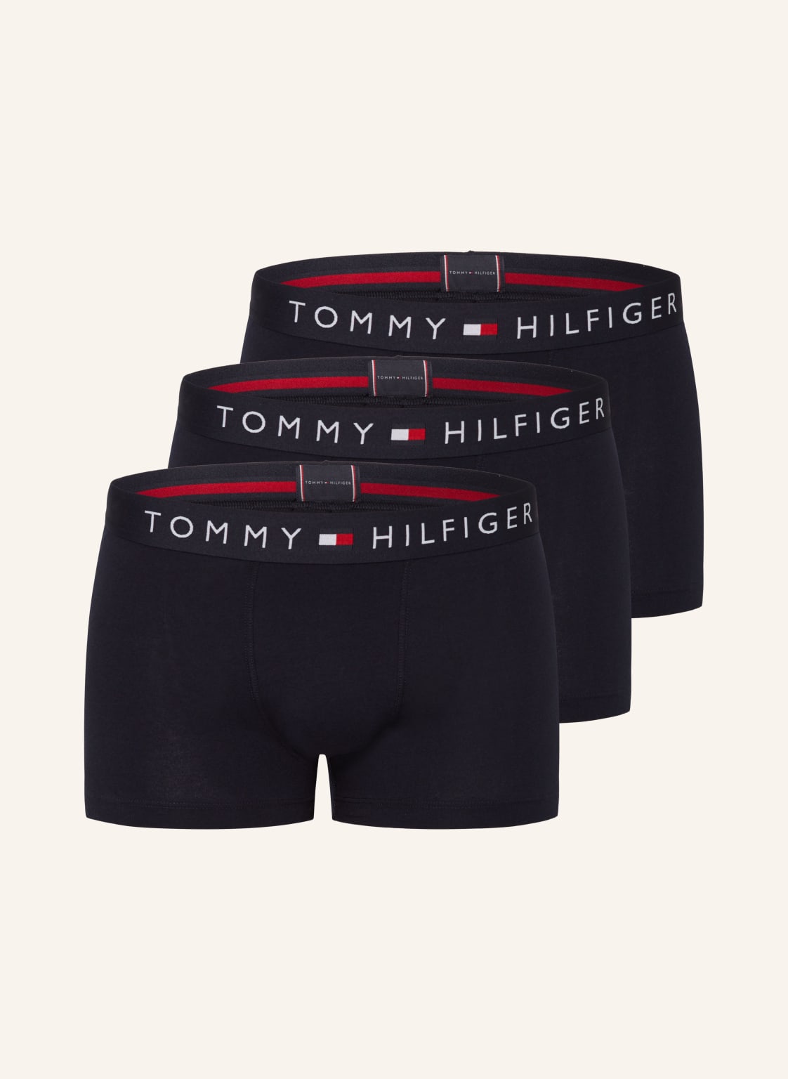 Tommy Hilfiger 3er-Pack Boxershorts blau von Tommy Hilfiger