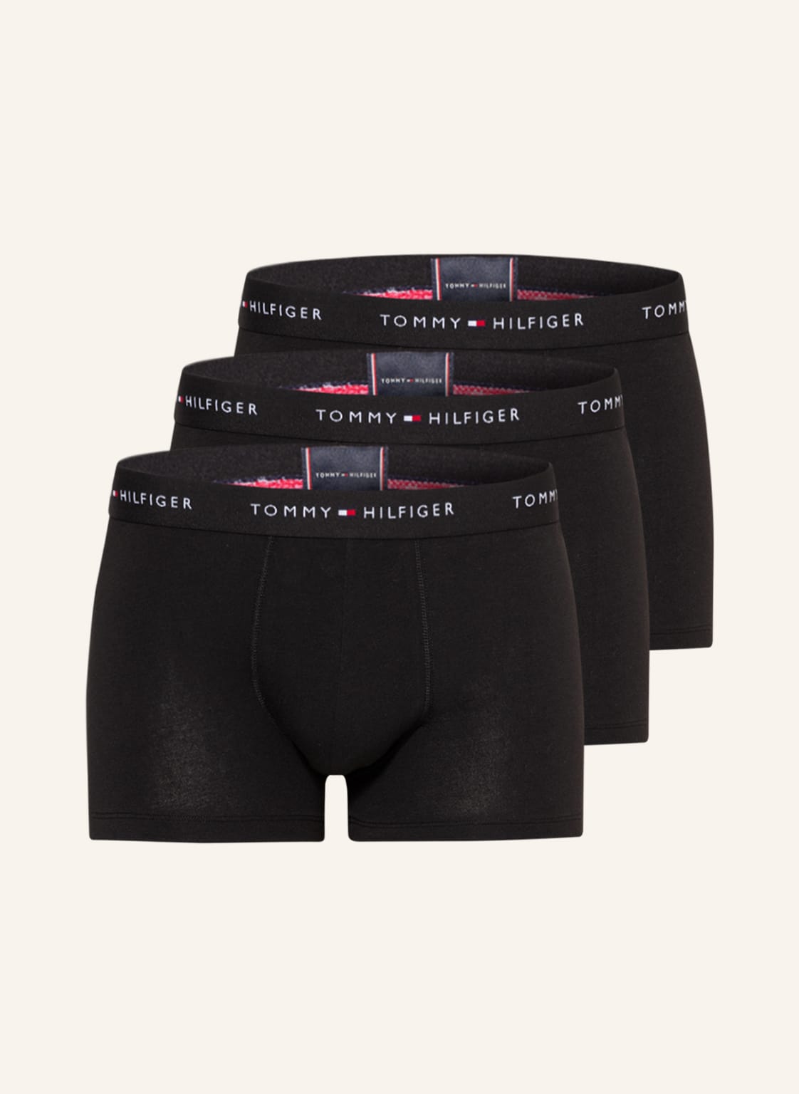 Tommy Hilfiger 3er-Pack Boxershorts schwarz von Tommy Hilfiger