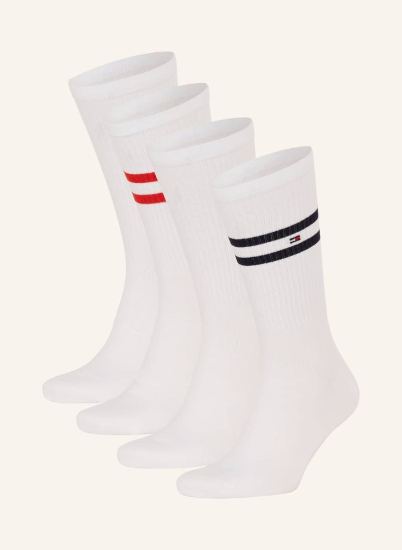 Tommy Hilfiger 4er-Pack Socken Mit Geschenkbox weiss von Tommy Hilfiger