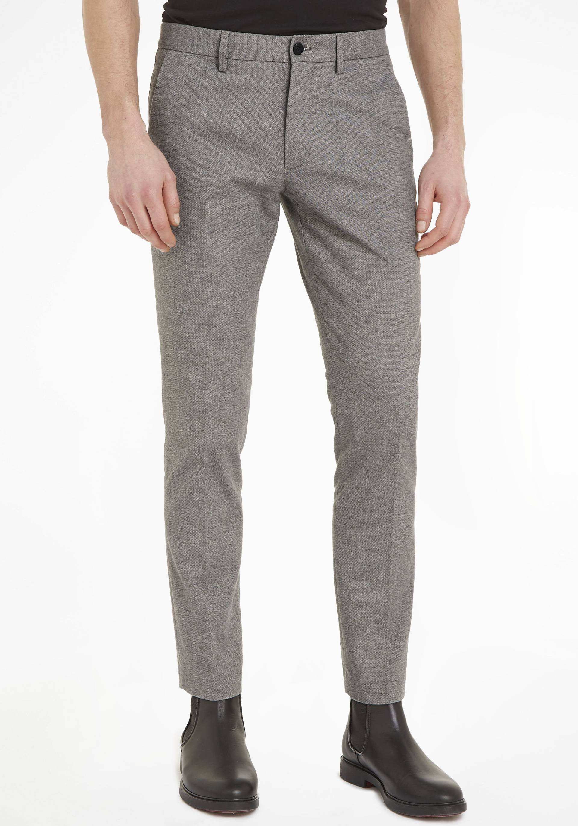 Tommy Hilfiger 5-Pocket-Hose »BLEECKER FAKE SOLID WOOL LOOK« von Tommy Hilfiger