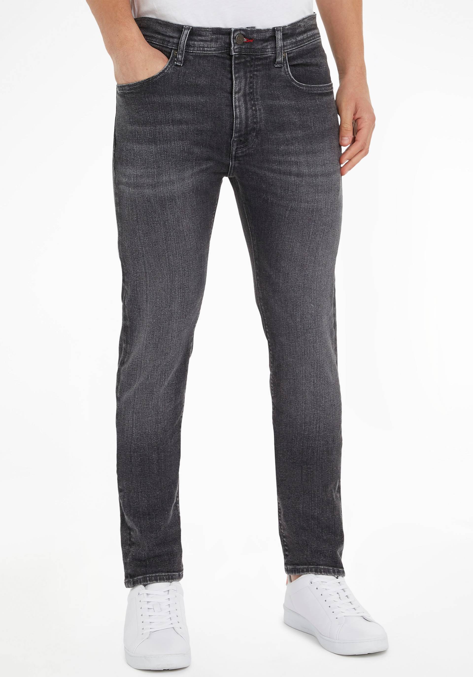 Tommy Hilfiger 5-Pocket-Jeans »SLIM BLEECKER PSTR«, mit Tommy Hilfiger Leder-Batch am hinteren Bundabschluss von Tommy Hilfiger